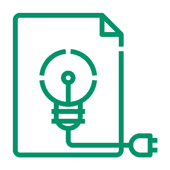 Ícono animado de Innovación y Calidad. Tecnología que garantiza rendimiento.